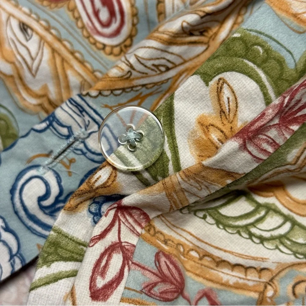 Pottery Barn Catrina Duvet‎ Cover Sz Queen